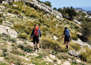 Chris adventuring in Mallorca.