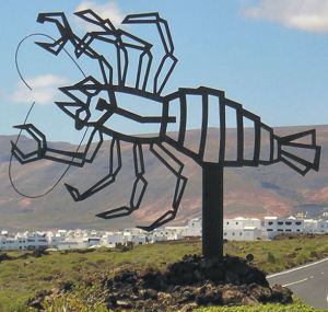 Lobster Traffic Island Thingy