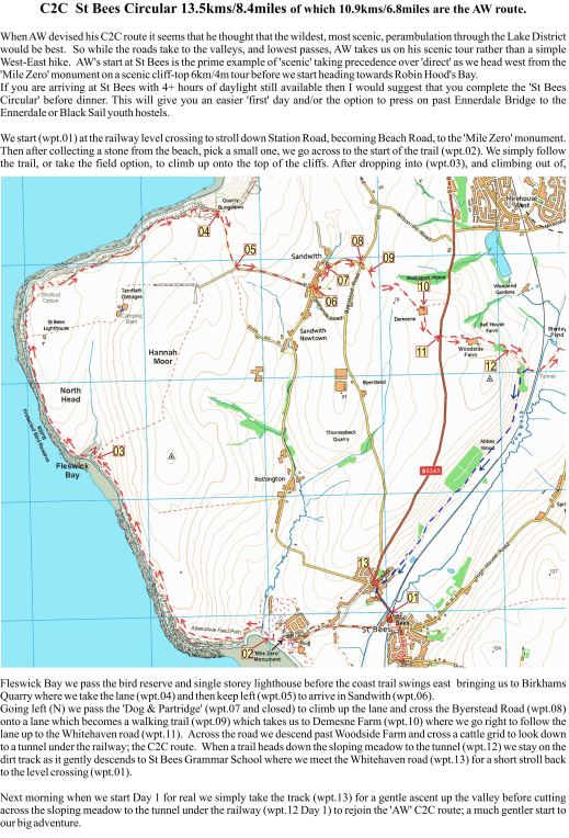 A sample page from the start of the adventure.