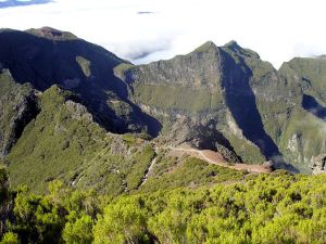 High above the world on Madeira's peaks