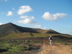 Montaňa Corona, Lanzarote