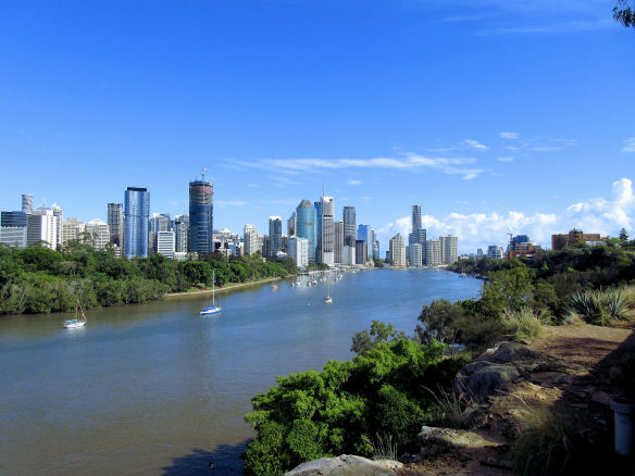 The clifftop route above the Brisbane River SMALL